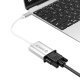адаптер Adapter - USB 3.1 Type C -> VGA F, silver - XC-102