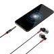 слушалки Earphones RM2 - Metal Black with Mic - SOUNDPLUS-RM2-BK