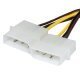 Адаптер Adapter 2xMolex to 6pin PCI-E VGA - MAKKI-CE313-0.15m