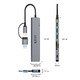хъб HUB USB3.0/2.0 HUB 8 port USB-C/A - YSA8-U3-GY-BP