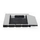 Чекмедже Laptop Caddy 12.7mm SATA/SATA3 2nd hdd/ssd on optical DVD slot