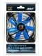 Fan 140mm Blue / White LED XLF-1454
