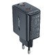 Charger Wall GaN PD35W - A49 - USB-C x 2, Black