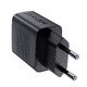 Charger Wall GaN PD 20W - A78 - USB-C x 1, USB-A x 1, Black
