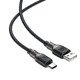 Кабел USB-A to USB-C Cable 3A 1.2m - C10-04 - Black