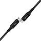 Кабел USB-C to USB-C Cable 100W 2m Aluminum alloy - C4-03 - Black