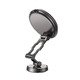 Зареждаща стойка за телефон за кола Car phone holder - MAG-Charging 15W, Metal, Magnetic Ring, 360 deg, Foldable  - D30 - Black