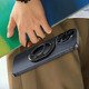 Mobile phone Magnetic ring holder - Aluminum - P1 Black