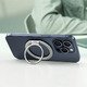 Mobile phone Magnetic ring holder - Aluminum - P1 Black