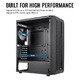 Case ATX - Beam-G-BK-v2 - 4 fans included