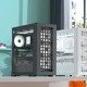 кутия Case ATX - D502A Black, Addressable RGB