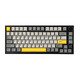 геймърска механична клавиатура Wireless Gaming Mechanical Keyboard AK820 PRO - Gift Switch [Linear] (English US), Black, Gray