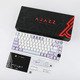 Wireless Gaming Mechanical Keyboard AK820 PRO - Flying Fish [Linear] (English US), Purple