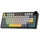 геймърска механична клавиатура Gaming Mechanical Keyboard AK820 V2 - Arctic Isle Magnetic Switch [Linear] (English US), Black, Gray, Yellow