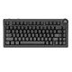 геймърска механична клавиатура Wireless Gaming Mechanical Keyboard AK820 V2 PRO - White peach Switch [Linear] (English US), Black