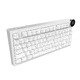 геймърска механична клавиатура Wireless Gaming Mechanical Keyboard AK820 V2 PRO - White peach Switch [Linear] (English US), White