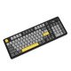 Wireless Gaming Mechanical Keyboard AK980 V2 - Gift Switch [Linear] (English US), Black, Gray