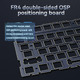 геймърска механична клавиатура Wireless Gaming Mechanical Keyboard AK980 V2 - Gift Switch [Linear] (English US), Black, Gray