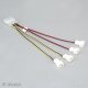 Cable Splitter Molex to 4 x 3pin (2x5V) AK-CB001