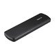 Portable SSD AS721 250GB USB-C 3.2 Gen 2/USB-A 3.2 Gen 1, Military-Grade, Shockproof, Black