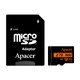 карта памет microSDXC 256GB UHS-I U3 V30 A2 Class 10, Adapter - AP256GMCSX10U8-R