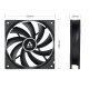 Arctic Fan F12 Silent (black) - 120mm/800rpm