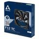 Вентилатор Arctic Fan F12 TC (black) - 120mm/300-1350rpm