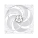 Fan 120mm P12 PWM - white/transparent 200-1800rpm - ACFAN00131A