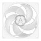 Fan 140mm P14 PWM PST (White/Transparent) - 200-1700rpm