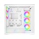 Case E-ATX - Xtender (White) - 5 A-RGB Fans included