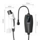 EV-CHARGER 16A 1-phase Type-2 EU port, 5m cable - AUG416-EU-05-BK