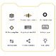 геймърска механична клавиатура Wireless Gaming Mechanical Keyboard AU75 - Bloomfield Switch [Linear] (English US), Turmeric yellow