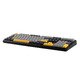 геймърска механична клавиатура Wireless Gaming Mechanical Keyboard F108 - Volcanic Switch [Linear] (English US), Black, Gray