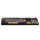 Wireless Gaming Mechanical Keyboard F108 PRO - Volcanic Switch [Linear] (English US), Black, Gray