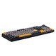 геймърска механична клавиатура Wireless Gaming Mechanical Keyboard F108 PRO - Volcanic Switch [Linear] (English US), Black, Gray