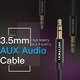 Fabric Braided 3.5mm M/M Audio Cable 1.5m - BAGBG