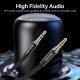 3.5mm Audio Cable  M/M Cotton Braided 0.5m - BAWBD