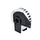 Brother DK-22210 - Roll White Continuous Length Paper Tape 29mm x 30.48m, Black on White - MK-DK-22210