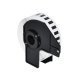 Brother DK-22214 - White Continuous Length Paper Tape 12mm x 30.48m, Black on White - MK-DK-22214