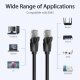 Кабел LAN UTP Cat.6 Patch Cable - 3M Black - IBEBI