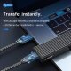 кабел Cable USB 3.2 Gen2x2 - Type-C to Type-C PD100W 20Gbps 1.0m Black - CM32-10-BK