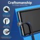 Кабел USB 3.1 Type-C / USB 2.0 AM - 1M Black U-Shaped, Aluminum Alloy 5A - COHHF