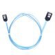 кабел Cable SATA3 60cm /w Lock - CPD-7P6G-BC60