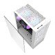 кутия Case ATX - A290 White - 3 x 120 mm RGB fans included