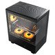 Case mATX - DB330M Black - Reversed fans included