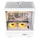 кутия Case mATX - DB330M White - Reversed fans included