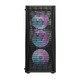 кутия Case ATX - DK352 Black - 4 fans included