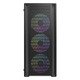 кутия Case ATX - DK353 Black - 4 fans included