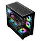 кутия Case mATX - DS900M Black - 6 x 120 mm Infinity Mirror A-RGB