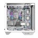 Case ATX - DY470 Ice White - 4 x 120 mm Infinity Mirror Fans